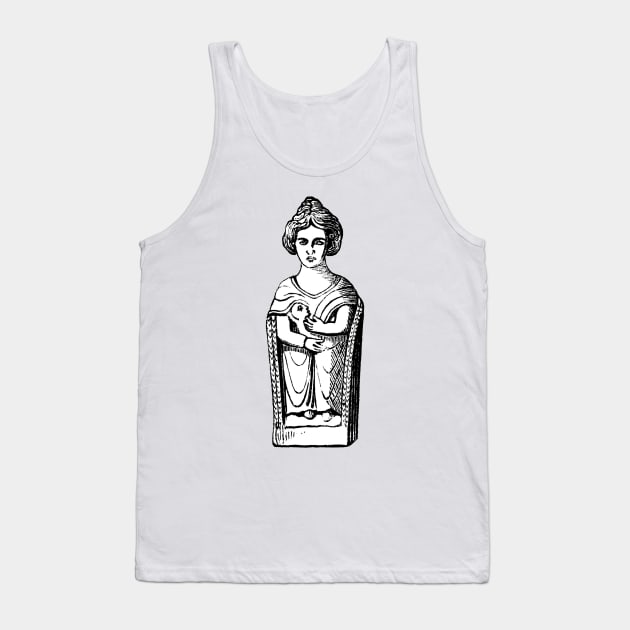 Divine motherhood, a matron mother from Rome Tank Top by Marccelus